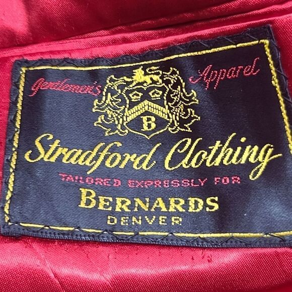 Vintage Stanford Clothing Long Suit Coat, 40R - Picture 6 of 9